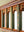 Painted Arches Vintage Wall Mirror (Re-worked)
