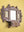 Vintage Purple Temple Wall Mirror