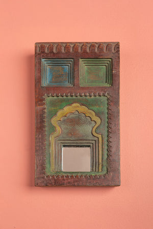 Small Vintage Temple Mirror - 01