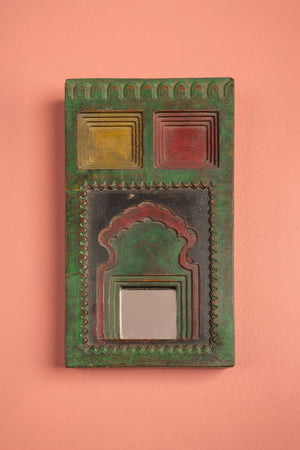 Small Vintage Temple Mirror - 06