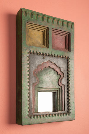 Small Vintage Temple Mirror - 06