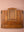 Vintage Wooden Wall Mirror with Cabinets