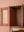 Vintage Wooden Wall Mirror with Cabinets
