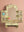 Vintage Pale Green Temple Wall Mirror