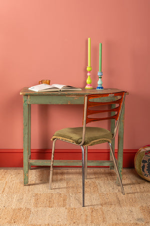 Vintage Green Wooden Table