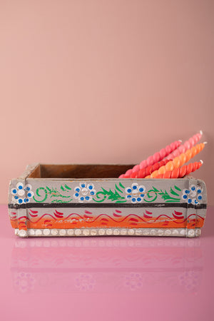 Hand Painted Vintage Brick Mould (Re-worked) - 647