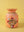 Hand Painted Vintage Large Wooden Pot (Re-worked) - 15