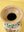 Hand Painted Vintage Large Wooden Pot (Re-worked) - 16