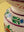 Hand Painted Vintage Large Wooden Pot (Re-worked) - 16