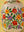 Hand Painted Vintage Large Wooden Pot (Re-worked) - 18
