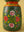 Hand Painted Vintage Large Wooden Pot (Re-worked) - 22