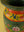 Hand Painted Vintage Large Wooden Pot (Re-worked) - 22
