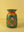 Hand Painted Vintage Large Wooden Pot (Re-worked) - 22