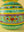 Hand Painted Vintage Large Wooden Pot (Re-worked) - 26