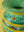 Hand Painted Vintage Large Wooden Pot (Re-worked) - 26