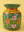 Hand Painted Vintage Large Wooden Pot (Re-worked) - 32
