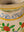 Hand Painted Vintage Large Wooden Pot (Re-worked) - 33
