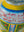 Hand Painted Vintage Large Wooden Pot (Re-worked) - 34
