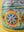 Hand Painted Vintage Large Wooden Pot (Re-worked) - 34