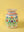 Hand Painted Vintage Large Wooden Pot (Re-worked) - 35
