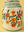 Hand Painted Vintage Large Wooden Pot (Re-worked) - 36