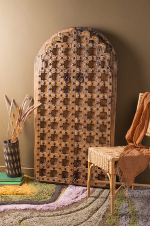 Wooden Vintage Arched Door Panels