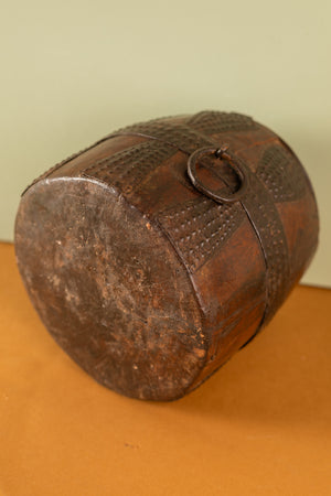 Wooden Vintage Barrel Pot
