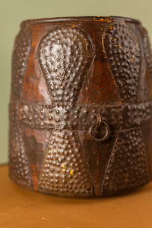 Wooden Vintage Barrel Pot