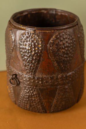 Wooden Vintage Barrel Pot