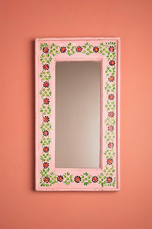 Hand Painted Vintage Mirror (Re-worked)