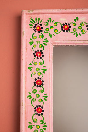 Hand Painted Vintage Mirror (Re-worked)