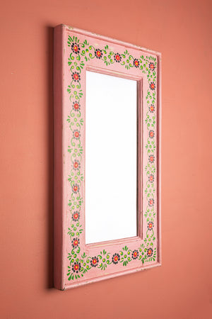 Hand Painted Vintage Mirror (Re-worked)