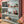 Pale Blue Vintage Bookcase