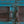 Blue Vintage Wooden Cupboard