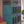 Blue Vintage Wooden Cupboard