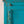Blue Wooden Vintage Cupboard