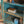 Vintage Blue Glazed Cabinet