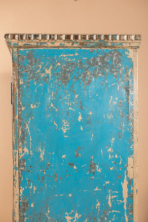 Vintage Blue Glazed Cabinet