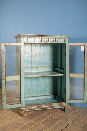 Slate Blue Vintage Cabinet