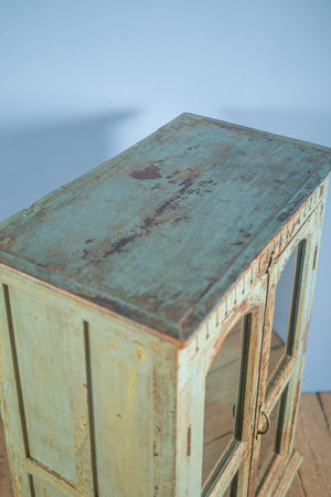 Slate Blue Vintage Cabinet