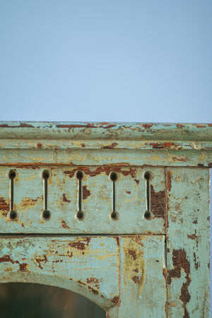 Slate Blue Vintage Cabinet