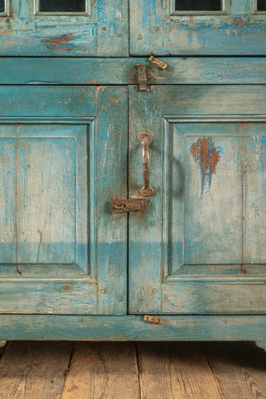 Pale Blue Vintage Cupboard