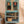 Vintage Blue Cabinet with Shelves