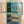 Vintage Blue Cabinet with Shelves