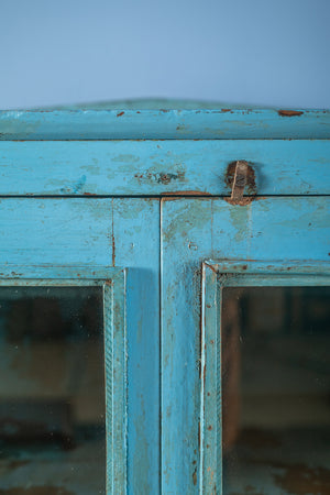 Light Blue Vintage Cabinet