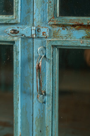 Light Blue Vintage Cabinet