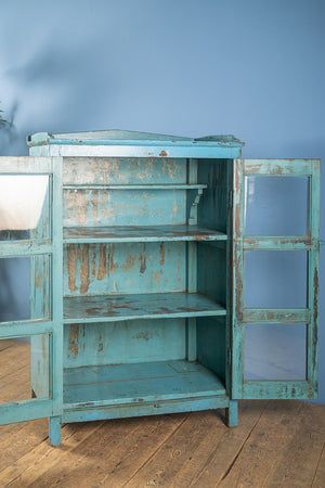 Light Blue Vintage Cabinet