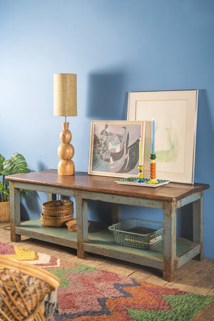 Slate Grey Vintage Coffee Table