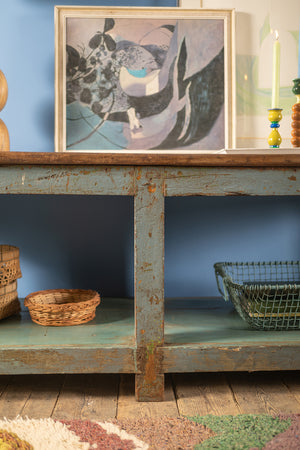 Slate Grey Vintage Coffee Table