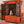 Orange Vintage Temple Style Cupboard